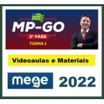 MP GO Promotor de Justiça - 2ª Fase (MEGE 2022) - Ministério Público de Goiás